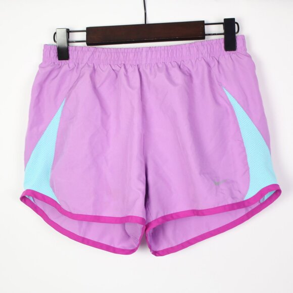 Nike Pants - Nike Dri-Fit Womens XS Purple/Teal 5K Lined Running Shorts